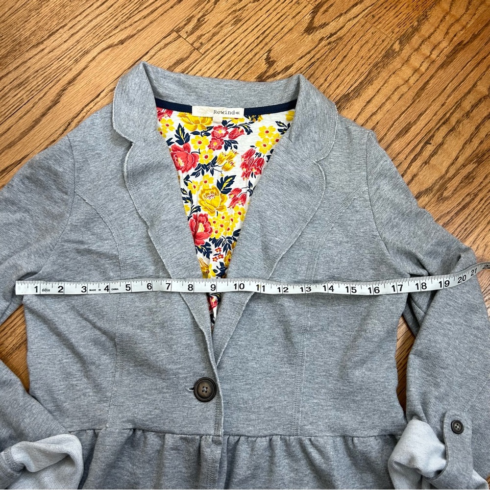 Rewind | Ruffled Blazer Jacket - Picture 10 of 14